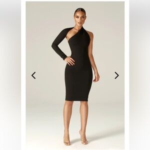 Alieva/Aliava Dasha Black Dress, Small